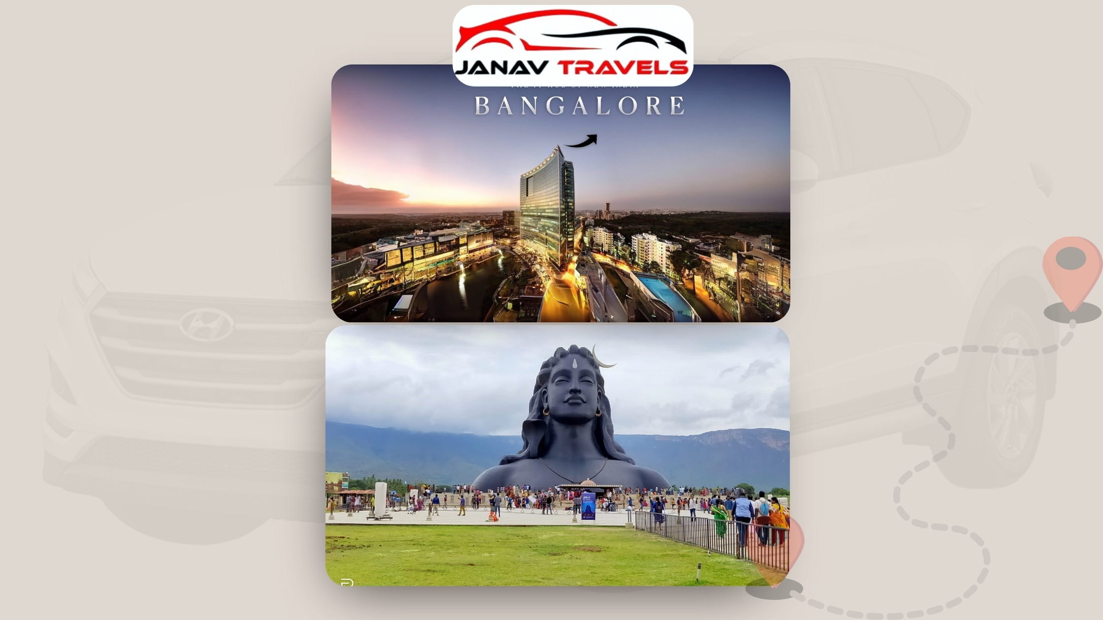 One Way Drop Taxi from Bangalore to Coimbatore